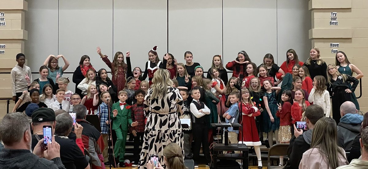 It was such a joy to hear the incredible talent of our <a href="/SchultzPacers/">Schultz Elementary</a> students at the Winter Choir Concert! ❄️🎶☃️ Their hard work and dedication truly shined. Bravo to everyone who performed!  A huge thank you to Mrs. Cinereski for leading such a wonderful performance!