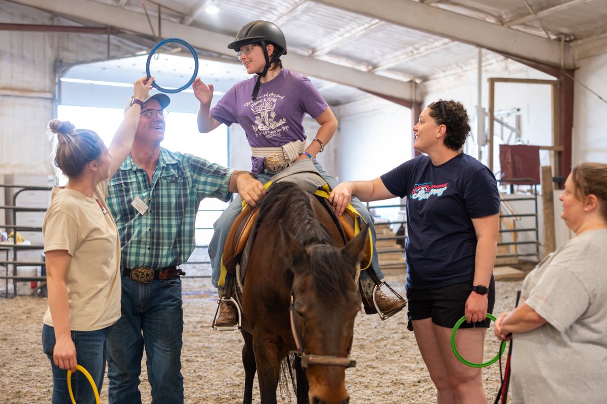 HETRA's tweet photo. Saddle up for some inspiration! 🐴💪 Annika’s journey through equine-assisted therapy shows that with heart and help, anything is possible. ❤️ Read her inspiring story in Heartfelt with HETRA: https://t.co/NF0H3kQFmZ #TherapeuticRiding https://t.co/URm7bMSm5P