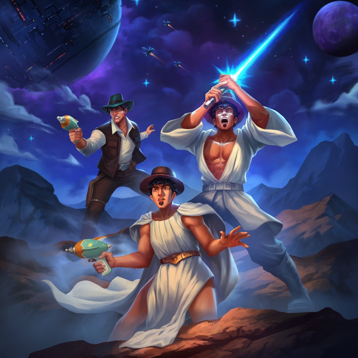 Help me Indiana Clones, you're my only hope!🤠🤠🤠#PlayGalaxyGame