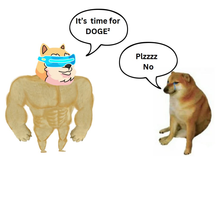 Andrewmate0x's tweet photo. @Doge2Squared It's time for #Doge to get out of the way https://t.co/gGafPRXFQv