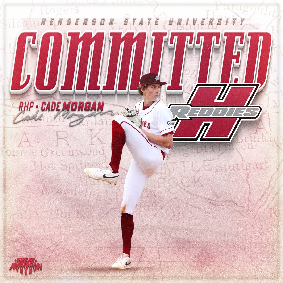 I am blessed to announce my commitment to play baseball at Henderson State University. I would like to thank God for this opportunity, as well as my family, coaches and teammates for supporting me on this journey. Lastly, thanks to <a href="/ReddieBaseball/">Reddie Baseball</a> for this amazing opportunity!