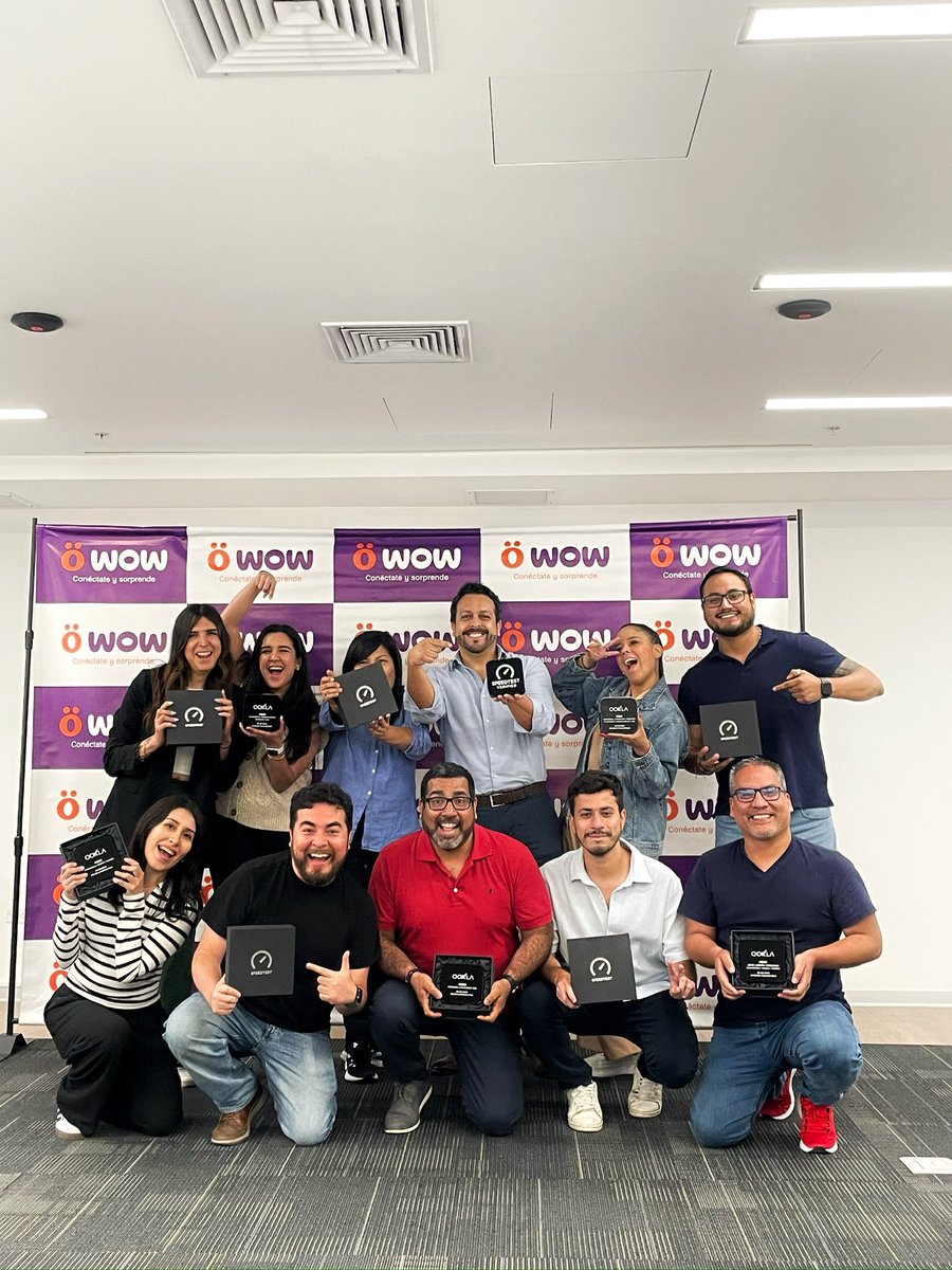 carpelag's tweet photo. WOW Perú fue reconocido por Ookla por ser el internet 100% Fibra Óptica más rápido y estable en 8 departamentos del Perú: Cajamarca, Huancavelica, Huánuco, Ica, Junín, Loreto, Moquegua y Tacna. Estos reconocimientos nos llenan de orgullo e impulsan a mejorar cada día más 💪 https://t.co/P3o3uYagRe