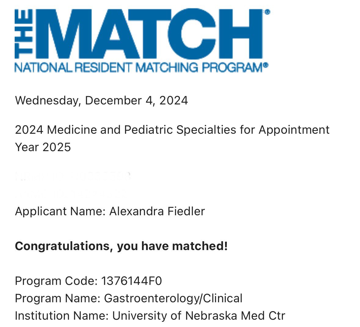 AlexMacBrideMD's tweet photo. I am late to the party, but I am SO EXCITED that I matched in GI at UNMC! ✨ I could not have done it without everyone’s mentorship and support! 

To be the best, you have to train with the best.  I am excited we’re all 3 staying here next year! 

@UNMC_GIHEP @UNMC_IM #GITwitter https://t.co/tUUmHKyunS