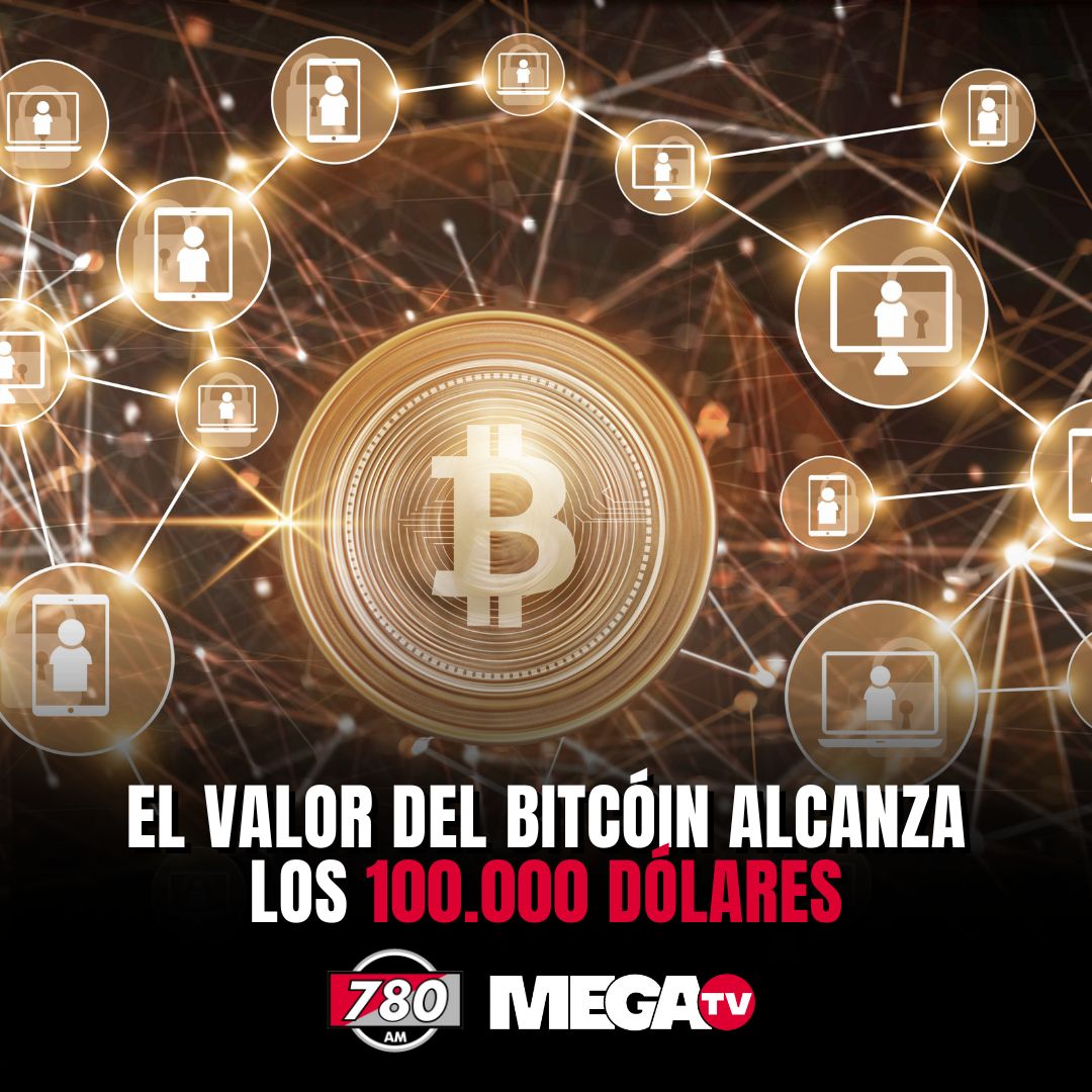 𝗧𝗥𝗘𝗠𝗘𝗡𝗗𝗢🪙 | El valor del bitcóin alcanza los 100.000 dólares El  precio de un solo bitcóin alcanzó por primera vez las seis cifras, un nivel  extraordinario para una criptomoneda de 16 años