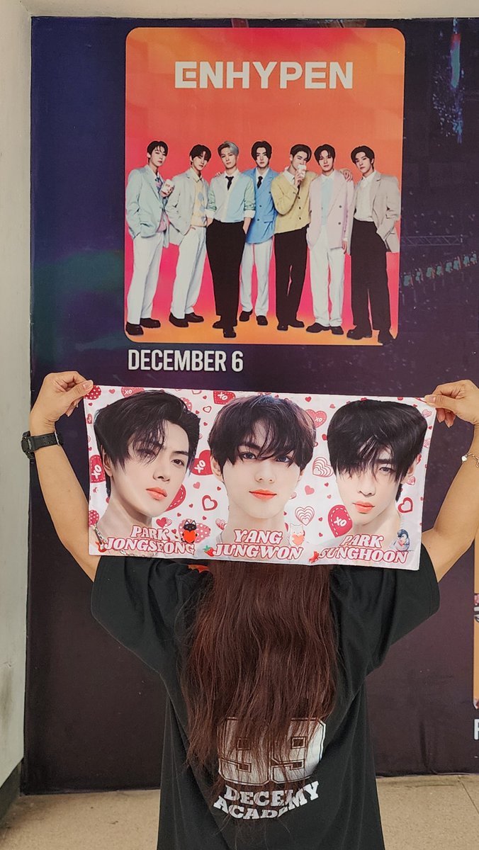 ENHAsLadyLove's tweet photo. THE EN- DAY IN THE BIG DOME
#DES7INED_ENHYPEN_with_DUNKIN
This is it, SEE YOU later my beloved #JayWonHoon ๐ฅฐ and ofcourse my dear Enha Enha Enha #ENHYPEN @ENHYPEN_members @ENHYPEN ๐๐๐ค๐๐ค๐ฉท๐ https://t.co/Cce2c4xMmt