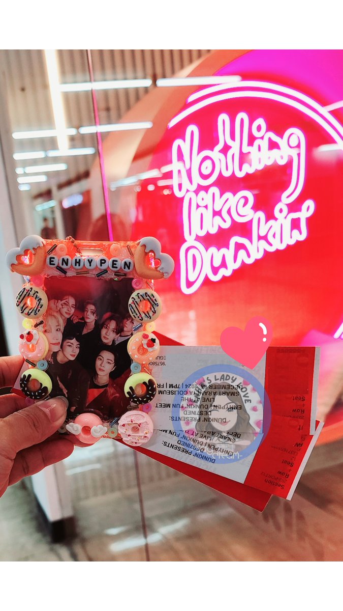 ENHAsLadyLove's tweet photo. THE EN- DAY IN THE BIG DOME
#DES7INED_ENHYPEN_with_DUNKIN
This is it, SEE YOU later my beloved #JayWonHoon ๐ฅฐ and ofcourse my dear Enha Enha Enha #ENHYPEN @ENHYPEN_members @ENHYPEN ๐๐๐ค๐๐ค๐ฉท๐ https://t.co/Cce2c4xMmt