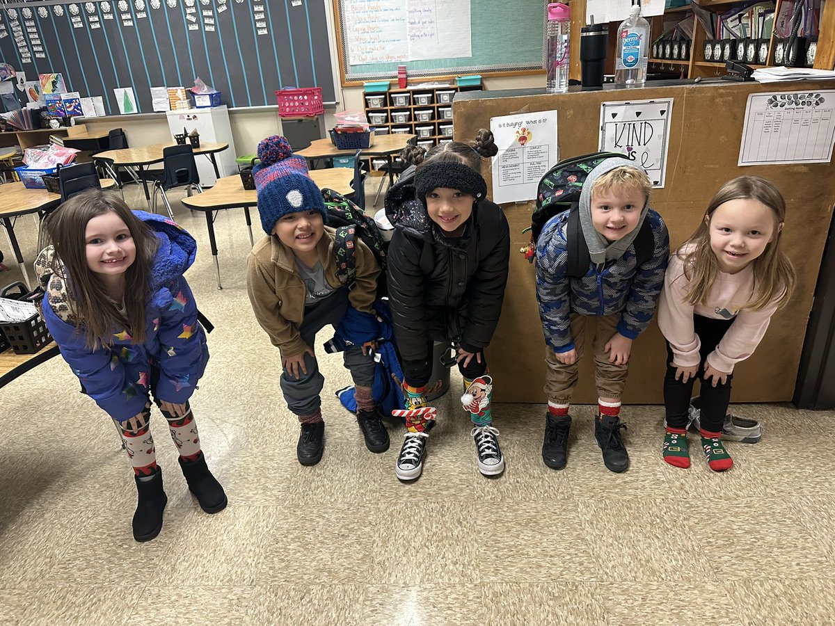 Holiday sock day! <a href="/HydeElem/">Hyde Elementary</a> <a href="/HydePrincipal/">Hyde Principal</a>