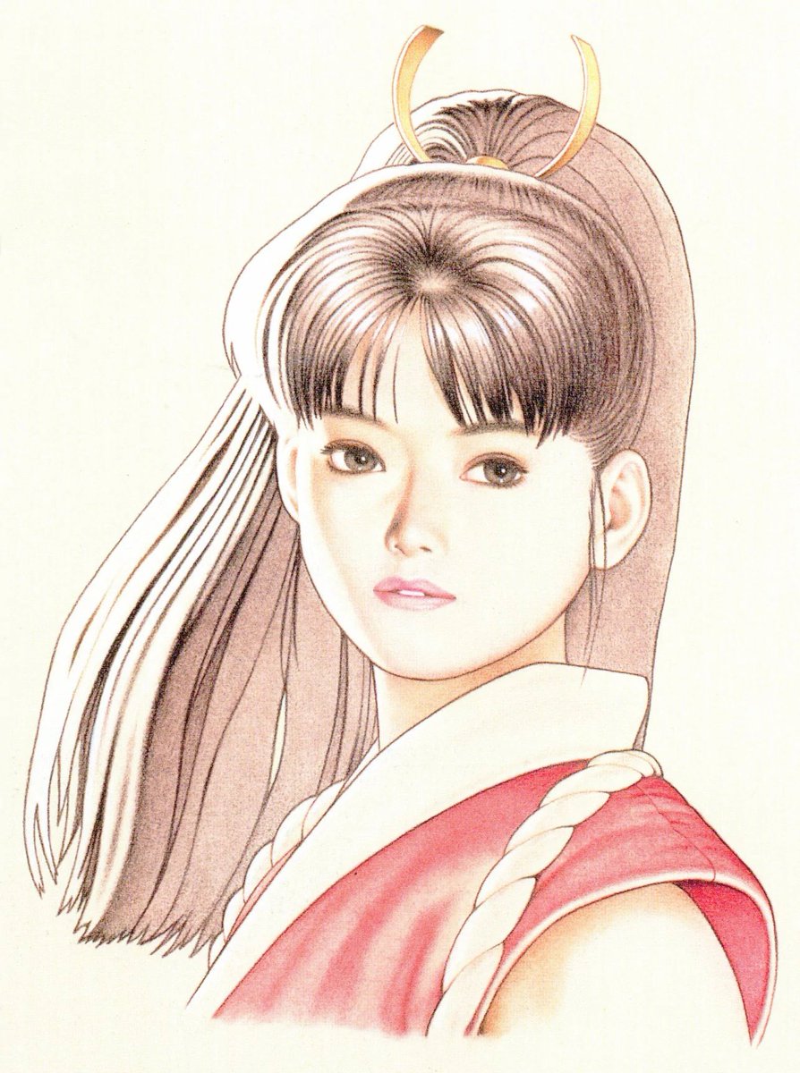 Mai's face from SF6 reminds me of old Shinkiro artwork of her