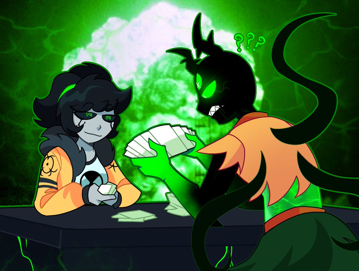 SnowyEclipse666's tweet photo. She put extra +4’s in the deck

Fanart for @GoHoopiiGo 

#oc #ocart https://t.co/n4mNJbQnOn