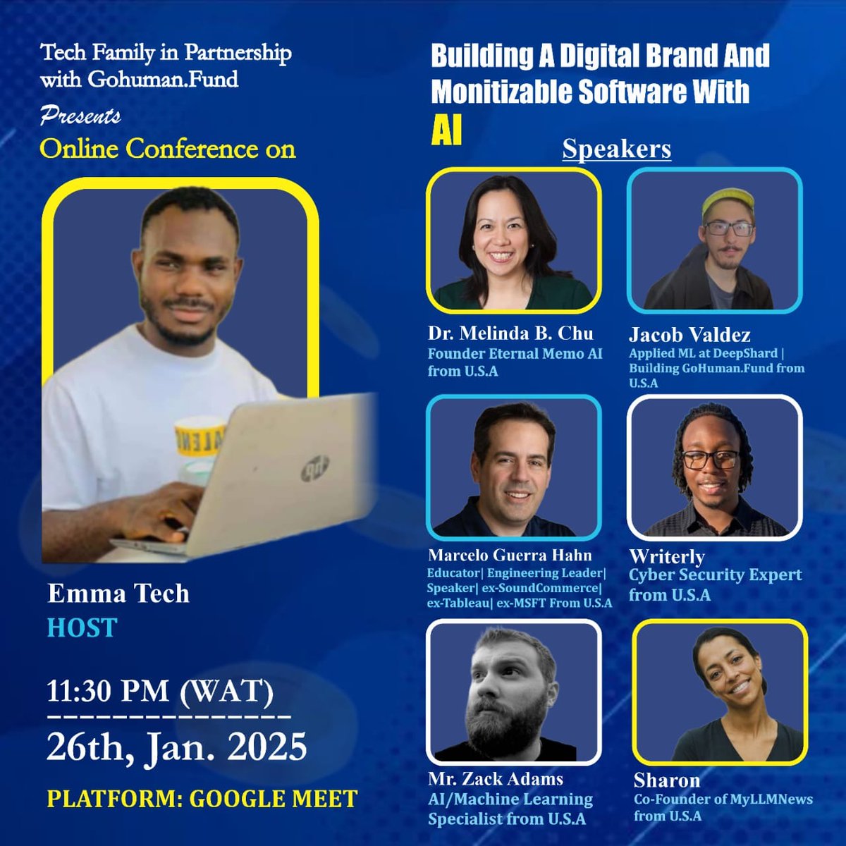 tetherballcoin's tweet photo. $TBALL EXECUTIVE SPOTLIGHT: The #Tetherball community congratulates @athena_tball's papa, @HackingBaseball, for being a featured speaker at "Building a Digital Brand and Monetizable Software with #AI" on January 26, 2025, at 2:30 PM PST. https://t.co/zfpu8nlH5F