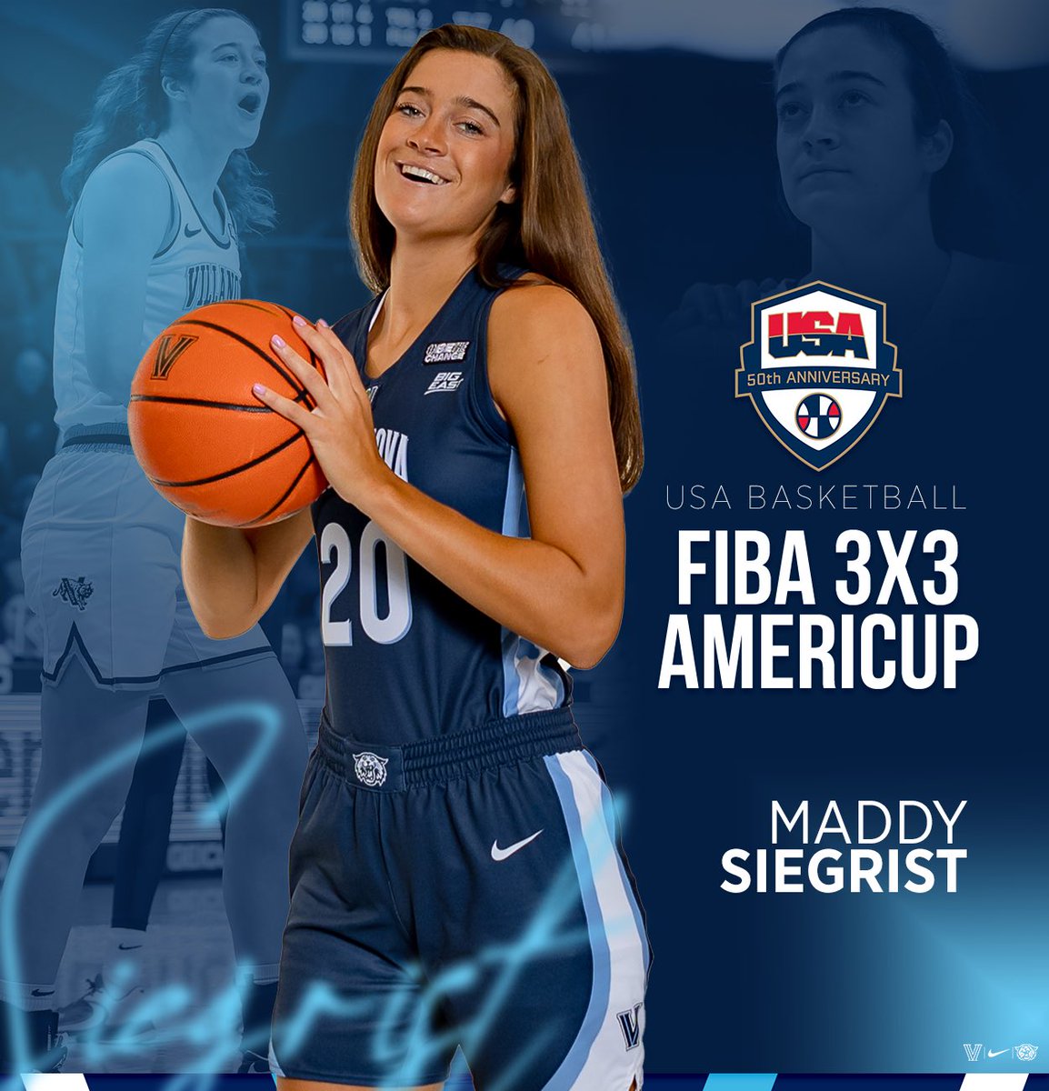 novawbb's tweet photo. ready to rep for the USA 🇺🇸🏀 

Congrats to @20sMaddy for being named to the @usab3x3 #3x3AmeriCup roster! https://t.co/ERkgUIDXHI