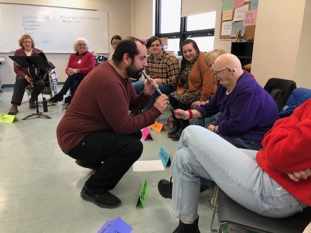 Share a talent with friends. #larchelife #BuildingTogether