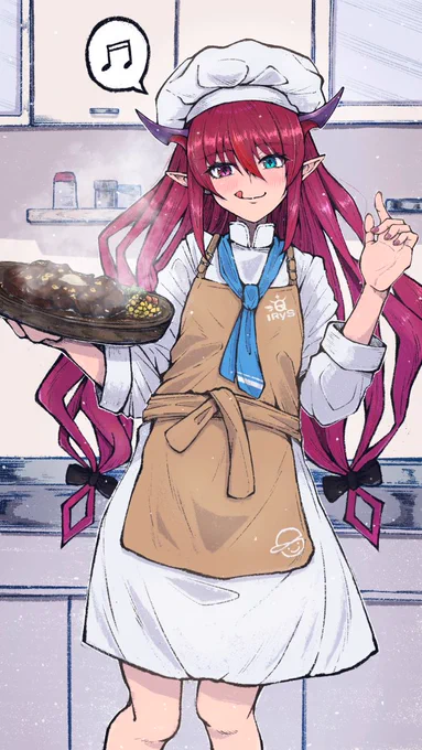 Hey guys, how about IRyS special steak?#HololiveEN#IRySart 