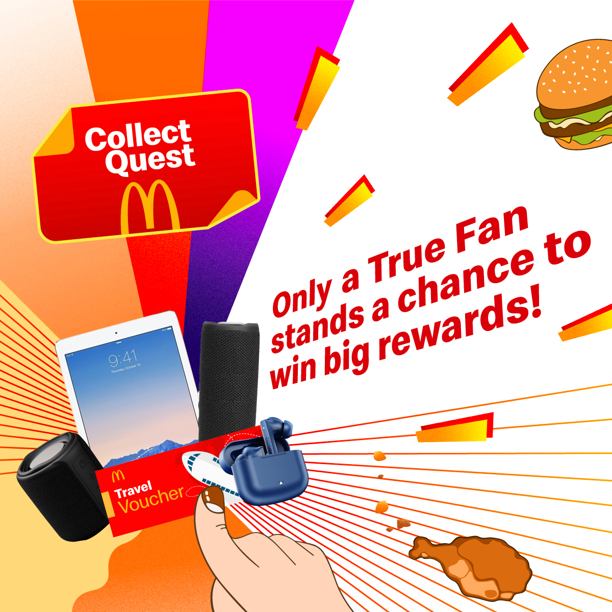 mcdonaldsindia's tweet photo. Use the comments section to convince us you are the one.
*Applicable in Maharashtra, Gujarat, Karnataka, Andhra Pradesh, Goa, Madhya Pradesh, Chhattisgarh
#McDonalds #McDonaldsIndia #IAmLovinIt #CollectQuest https://t.co/llHPZz20BE