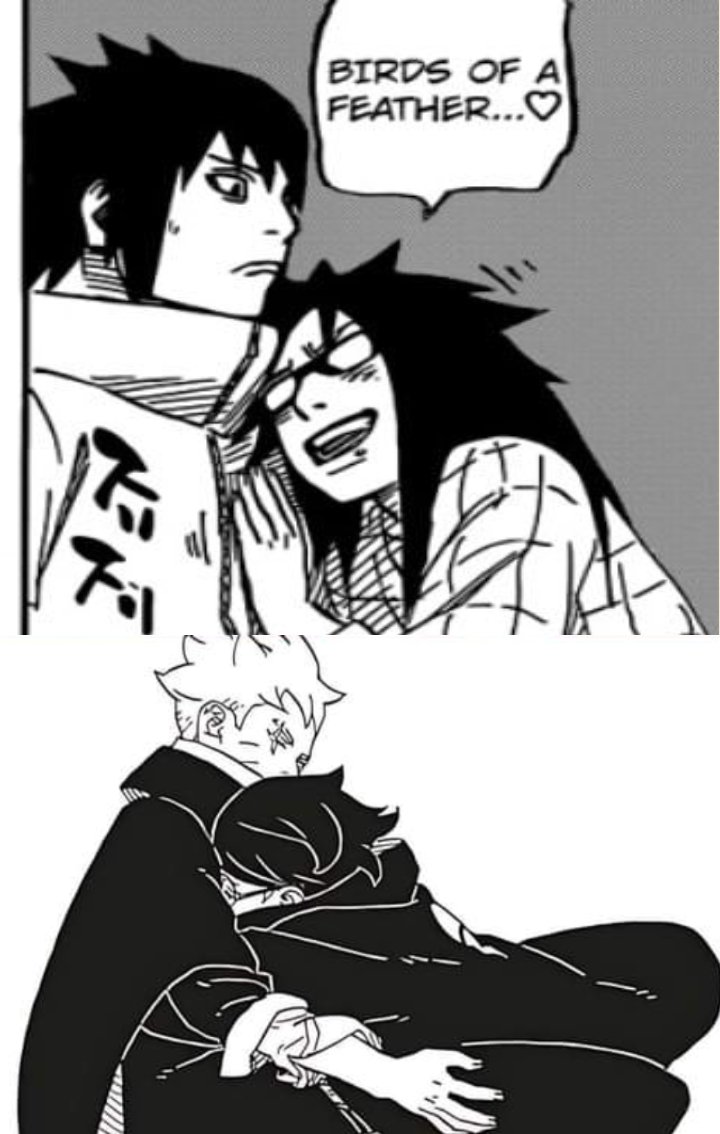 llDavidBasarall's tweet photo. @NARUTO_kousiki Kishimoto 🤜🤛Ikemoto : #Sasukarin ❤🖤#BoruSara #Karinuzumaki #sasukeuchiha #Borutouzumaki #saradauchiha #NARUTO #NarutoShippuden #BorutoNarutonextgenerations #BorutoTwoBlueVortex #Sasusaku
#Kishimoto #Ikemoto #japon #borutotwobluevortexchapter16
#sakuraharuno #HinataHyuuga https://t.co/x3rO5vVMmO