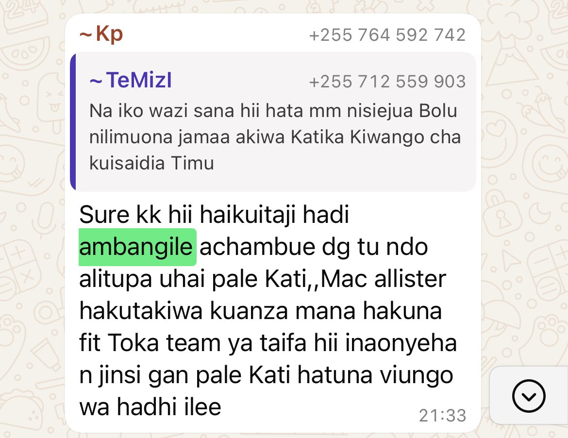 EricHance6's tweet photo. @George_Ambangil Kaka kuna na hii wana Liverpool hawa kwenye green app kwa hiyo wewe Ndio point of reference https://t.co/KhP3W4YQff
