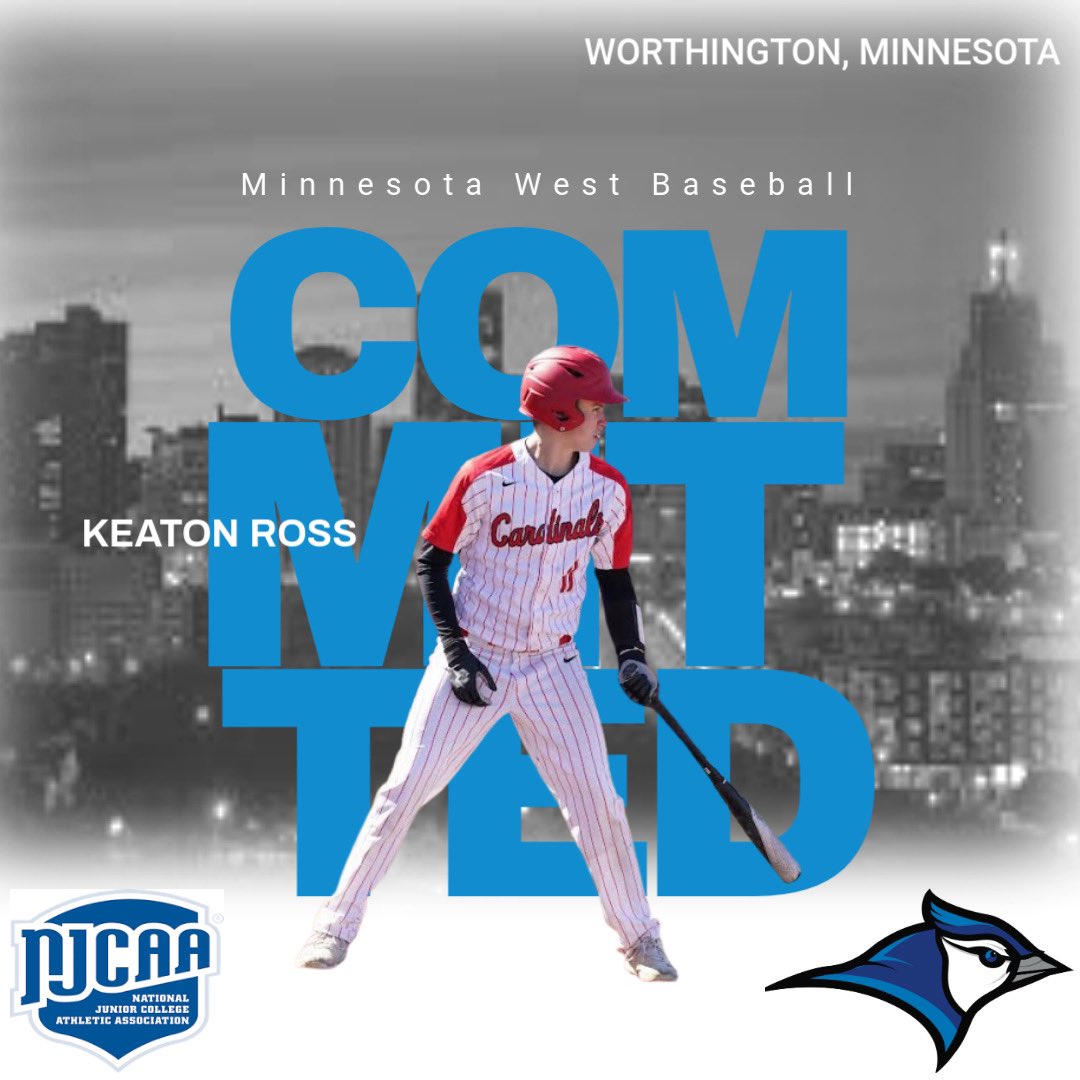 I would like to thank <a href="/WestMinnesota/">Minnesota West Baseball</a> for giving me this chance I can’t wait to start my next chapter at the next level