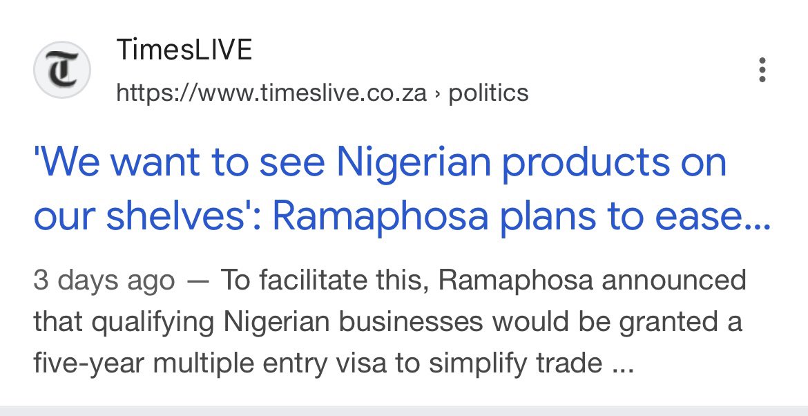 zinn_le's tweet photo. Does it all make sense now? Does it make sense why we need Nigerian products on our shelves?
Ramaphosa is a puppet and will always be a puppet of the Oppenheimers. This Nigeria deal is just a business deal, and once again, South Africans get the short hand of the stick. https://t.co/PRlDjosAdh
