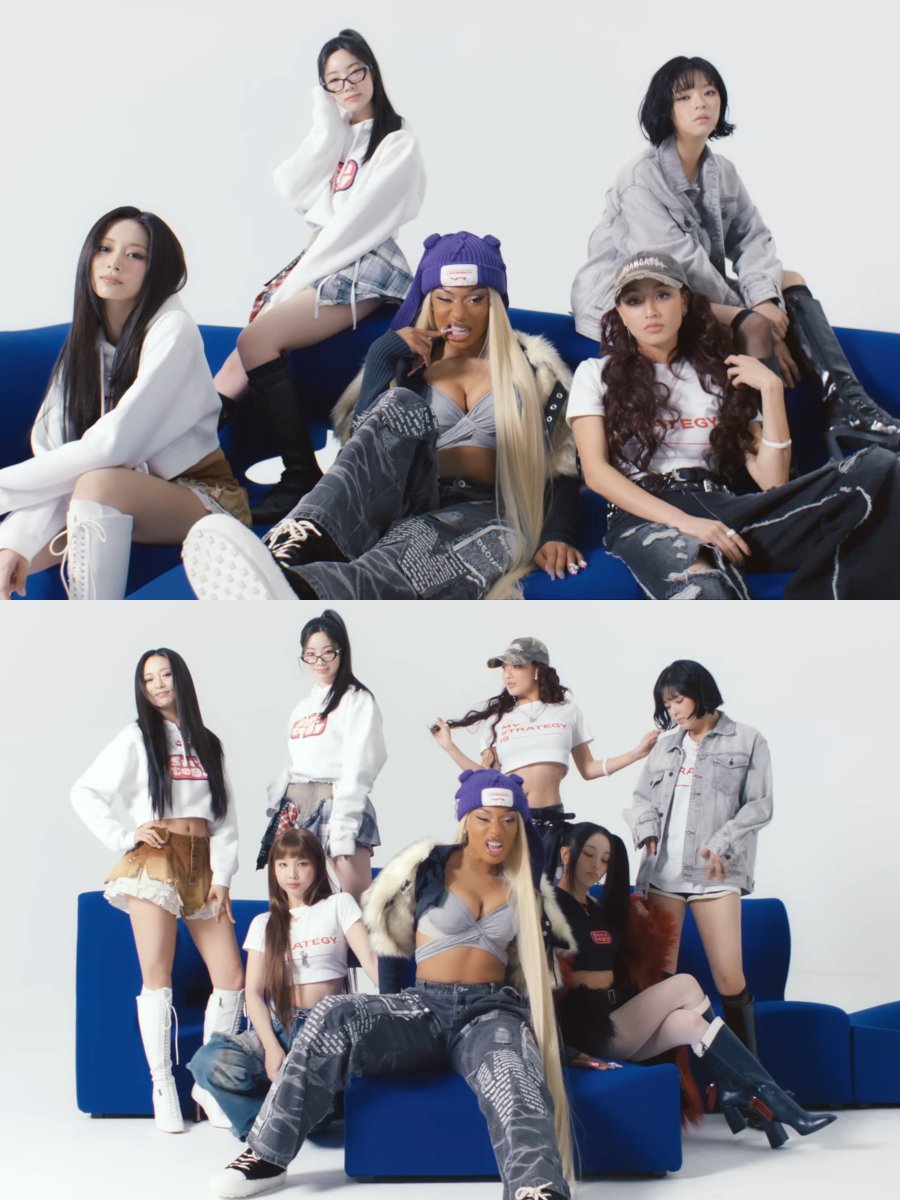 godmitzu's tweet photo. TWICE AND MEGAN THEE STALLION'S POWER TOGETHER OMG https://t.co/Ht5FYhHQd9