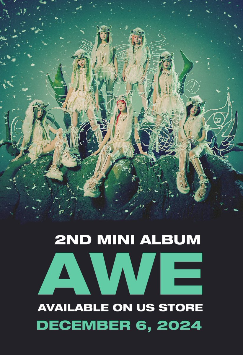 XG 2nd Mini Album 'AWE' Available Now on US Store CD BOX / VINYL