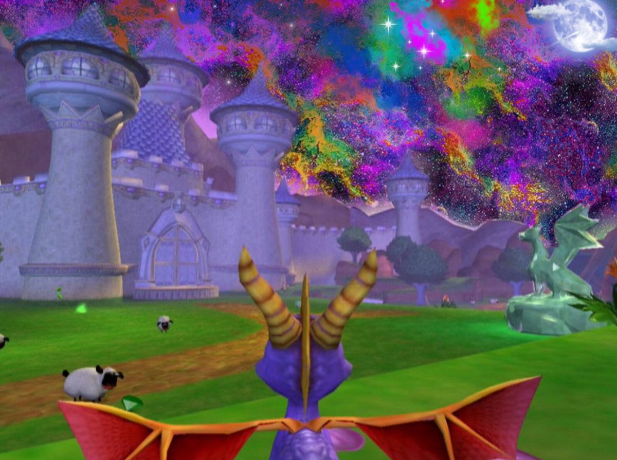 Takuyip's tweet image. #spyro #spyro2 #playstation