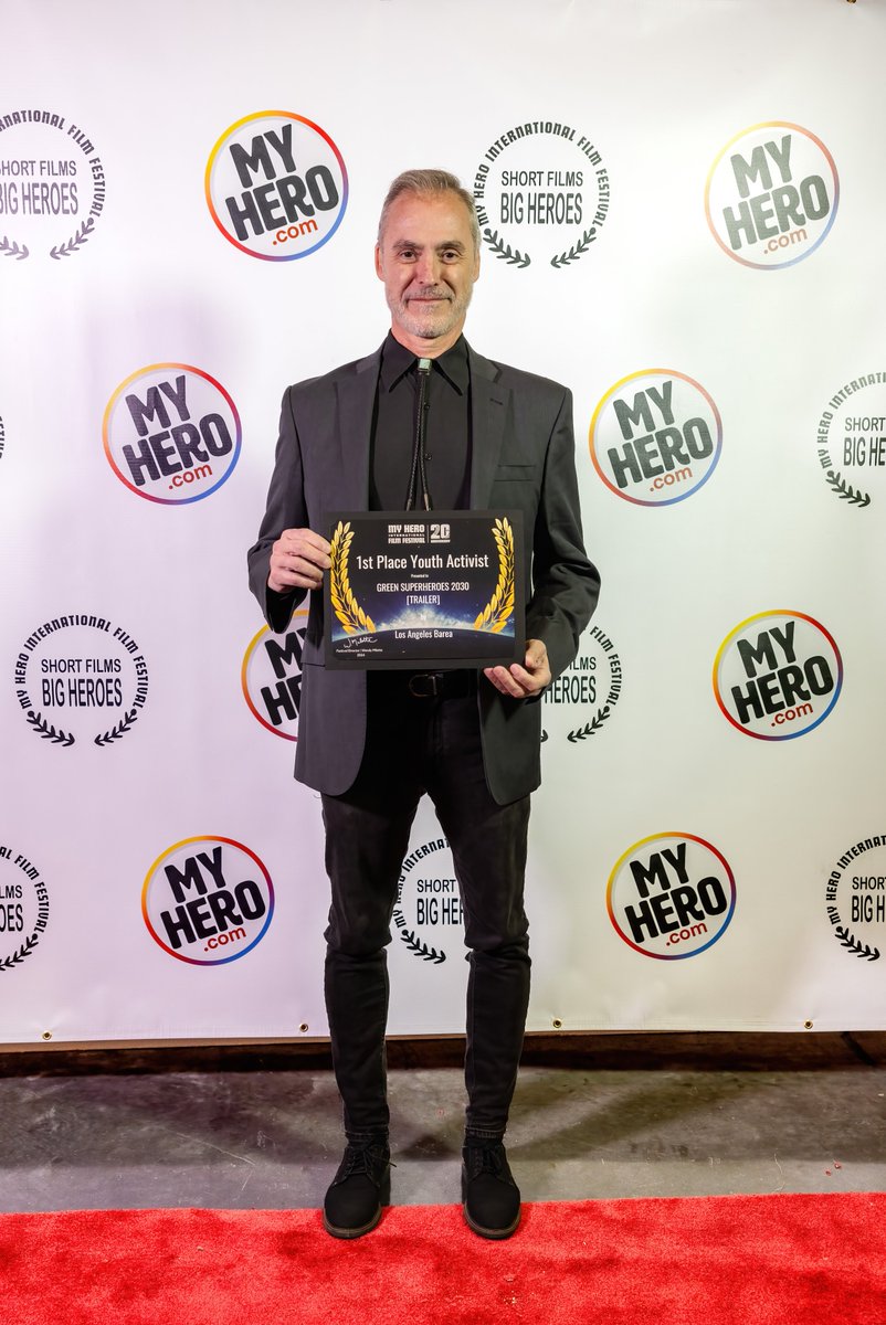 myhero's tweet photo. Congratulations to Green Superheroes 2030 directed by @AngieBarea! This film won 1st place in the Youth Activist category at our film festival. 🎉🌳🌎

Watch the trailer: https://t.co/mSLImjqNG8

#mhiff24 #hero https://t.co/vqeq5H6W5m