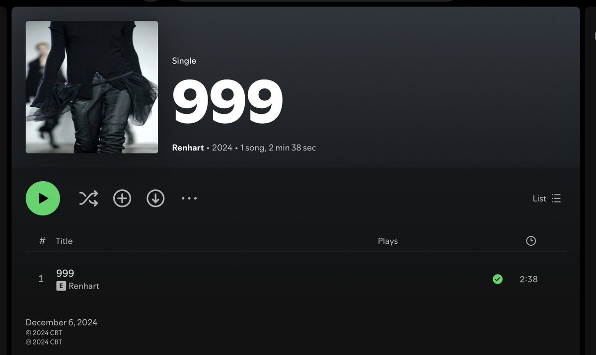 kickedmedown's tweet photo. 999 out now go get dat xoxo https://t.co/5LS0o2kPkq