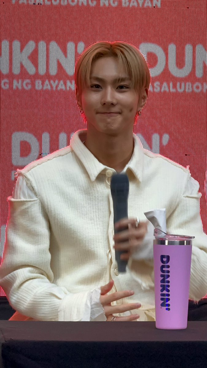 philconcerts's tweet photo. “I cannot imagine achieving, coming this far without our ENGENEs and our hard-working members.” - Jungwon on celebrating their fourth anniversary as a group.

DES7INED ENHYPEN | DUNKIN' Fun Meet
#DES7INED_ENHYPEN_with_DUNKINPH
@dunkinph https://t.co/SQehsbIfmH
