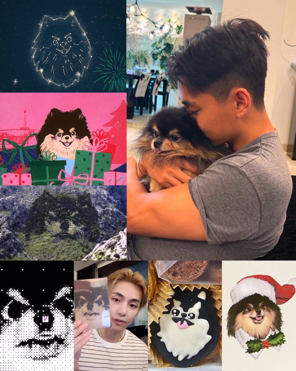 Taehyung immortalized yeontan in his music and important artworks. He was his biggest love. Eternal love.