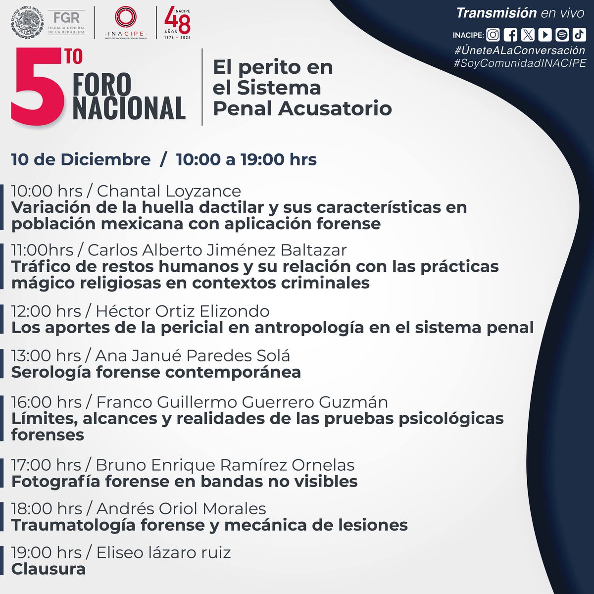 forensileaks's tweet photo. Nos vemos el lunes en el Quinto Foro Nacional!!! https://t.co/b01LE9nlu9