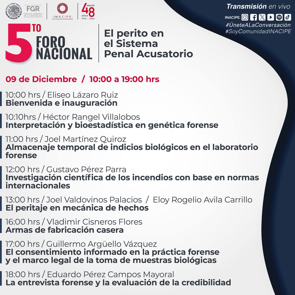 forensileaks's tweet photo. Nos vemos el lunes en el Quinto Foro Nacional!!! https://t.co/b01LE9nlu9