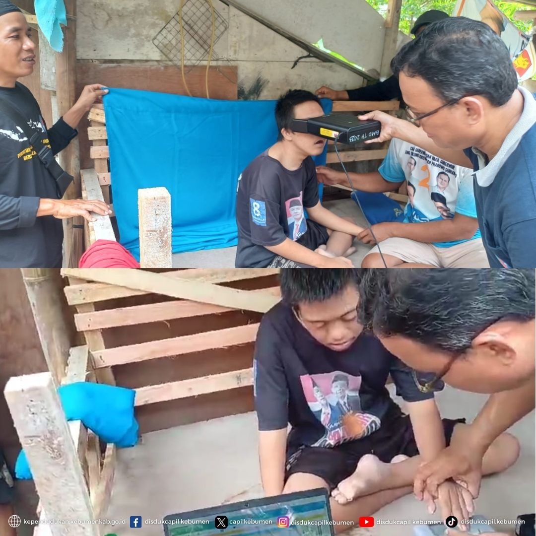 CapilKebumen's tweet photo. Disdukcapil Layani Perekaman KTP-el Penduduk Berkebutuhan Khusus dan ODGJ di Desa Karangjambu, Sruweng
#DukcapilGoDigital
#DukcapilMelayaniMasyarakat
#DukcapilBISA
#DukcapilPRIMA
#DisdukcapilKebumen
#Kebumen
#GISA
#BISA
Sumber : https://t.co/u8G9A4e4t6 https://t.co/Ecwg9D06M4