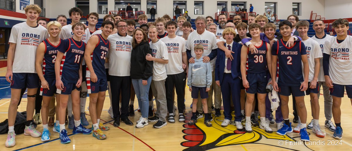 The Orono Men’s basketball team had their season opener against powerhouse Wayzata. The team also commemorated the memory of Luke Knudson, who tragically died in a car accident a few weeks ago. The entire season will be devoted by the Orono team to Luke's memory. There was a
