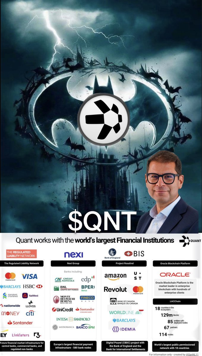therealMFcrypto's tweet photo. Buy $QNT before its too late.

Day 707. https://t.co/RVvp5Hs3Am