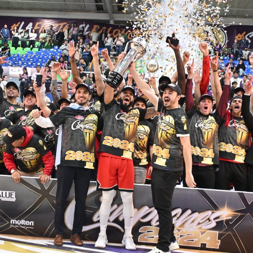 ¡Campeones! 🏆🏀 Los Diablos Rojos Básquetbol (<a href="/DiablosBasquet/">DiablosRojosBasquetbol</a>) son los nuevos monarcas de la LNBP en su temporada de debut 👹🔥