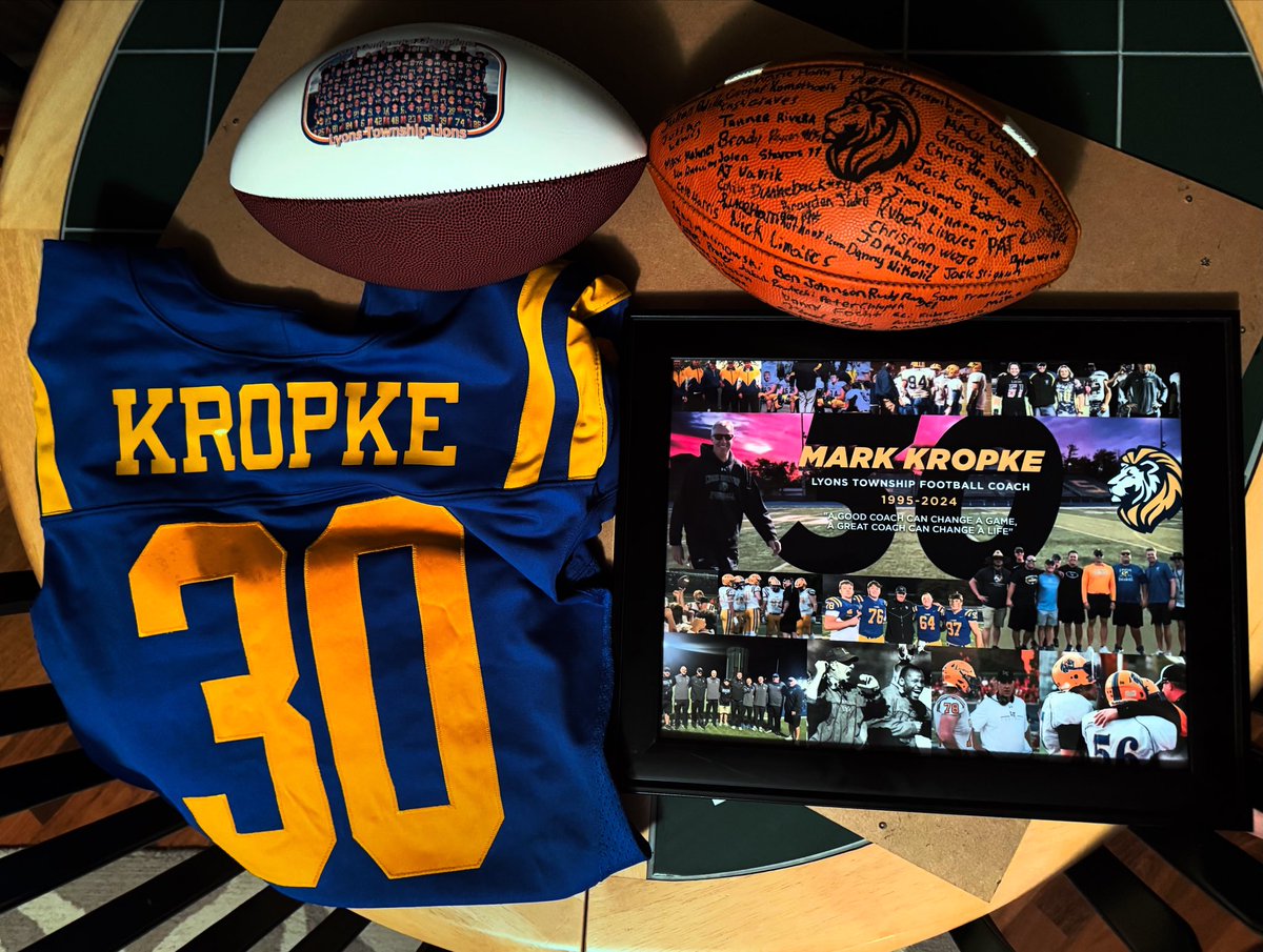 Mark R. Kropke (@mkrop71) on Twitter photo Officially retired from LTHS Football after 30 years. I’ve been fortunate to coach at a special place like LTHS. Thank you LT FOOTBALL NATION. <a href="/LyonsTwpFball/">LT Lions Football</a> Officially retired from LTHS Football after 30 years. I’ve been fortunate to coach at a special place like LTHS. Thank you LT FOOTBALL NATION. <a href="/LyonsTwpFball/">LT Lions Football</a>