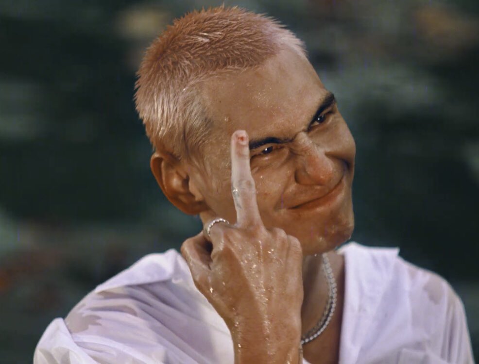 Evan Mock in ‘toxic till the end.’ music video.