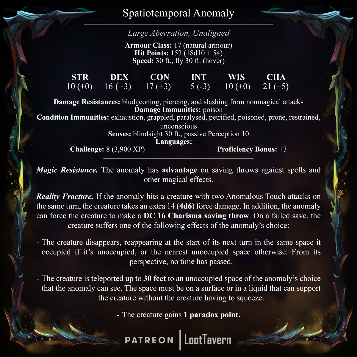 loottavern's tweet photo. All fights are relative, but not all involve relativity.
#dnd #5e #homebrew #darkwings https://t.co/ryOv9niAjC