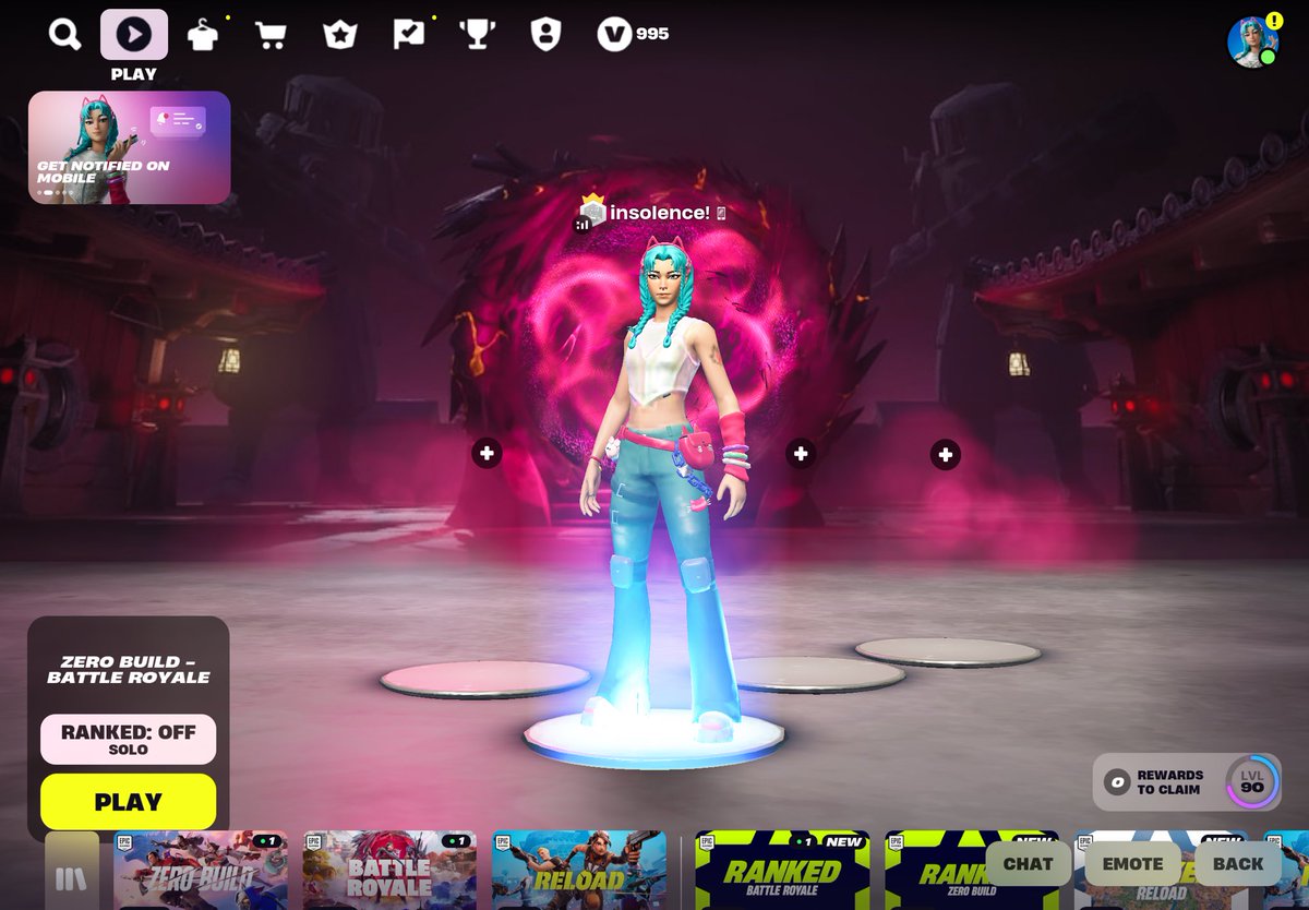 b_pnt6w's tweet photo. another account did thanks for tapping in @xInsolence 🔥🔥✅ 
#fortnite #katalina #chapter6 https://t.co/fnGlbDQzdr