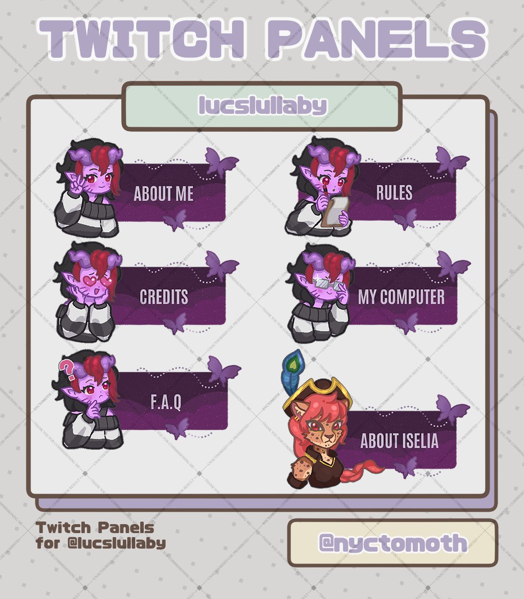 nyctomoth's tweet photo. Panels for @.lucslullaby!

For c0mm info please check the carrd on my profile. https://t.co/k7GHOm300t