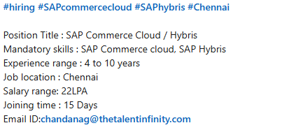 TalentInfinity2's tweet image. #jobs   #wearehiring #TalentInfinity #hiringtalent #hiringteam #recuitment   #recuitmentalert #openings #jobopportunities #jobopenings #jobsalert   #Talentacquisition #hiring #jobsearch #careeropportunities #jobvacancy   #careeradvice #employment #jobhunt