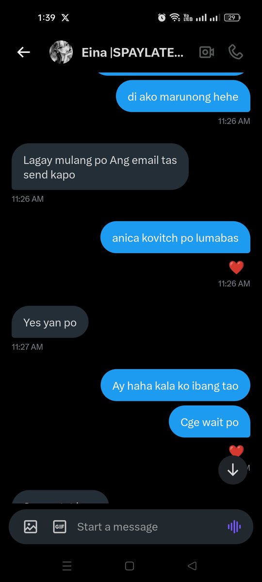 jesclaims's tweet photo. Hello guys beware of this account @Cart44ot7 nagpa trade ako ng PayPal to gcash..unti lang naman yun, pero after ko masend sabi e check daw nya hanggang sa di na nag reply gago. https://t.co/LO7NuAKZGa