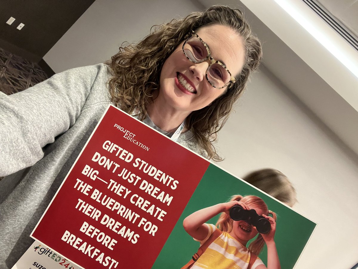 Suzonna's tweet photo. Great time and passion overload at giftEd24 this week. @TXGifted  #ConnectingMindsEmpoweringFutures https://t.co/4aXWuTYYmi