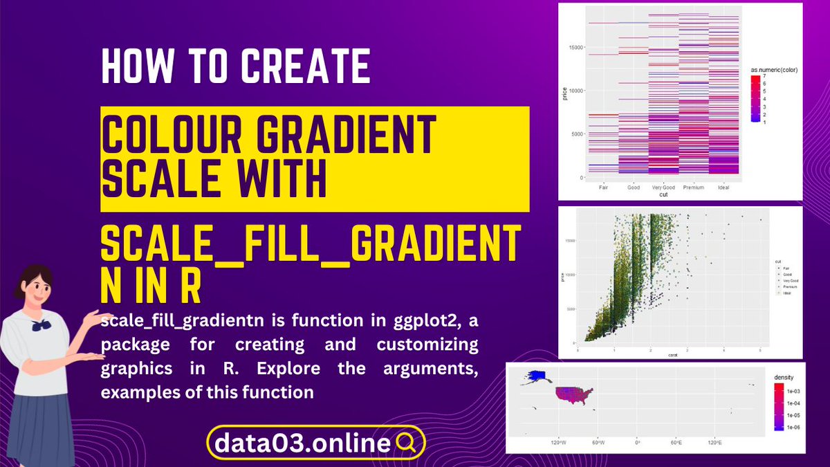 rstudiodatalab's tweet image. How to Create a Colour Gradient Scale with scale_fill_gradientn in R #dataanalysis #learndataanalysis #rstudio #dataanalyst