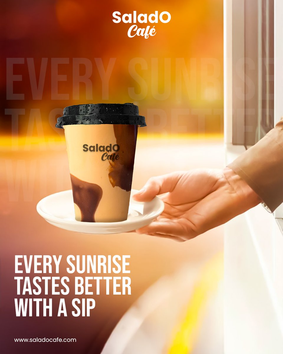 saladocafe_in's tweet photo. Starting the day with a chill vibe and a cup full of energy. 🌅☕ #MorningMood #CoffeeLove #ChillStart https://t.co/5Gllw4C3gu
