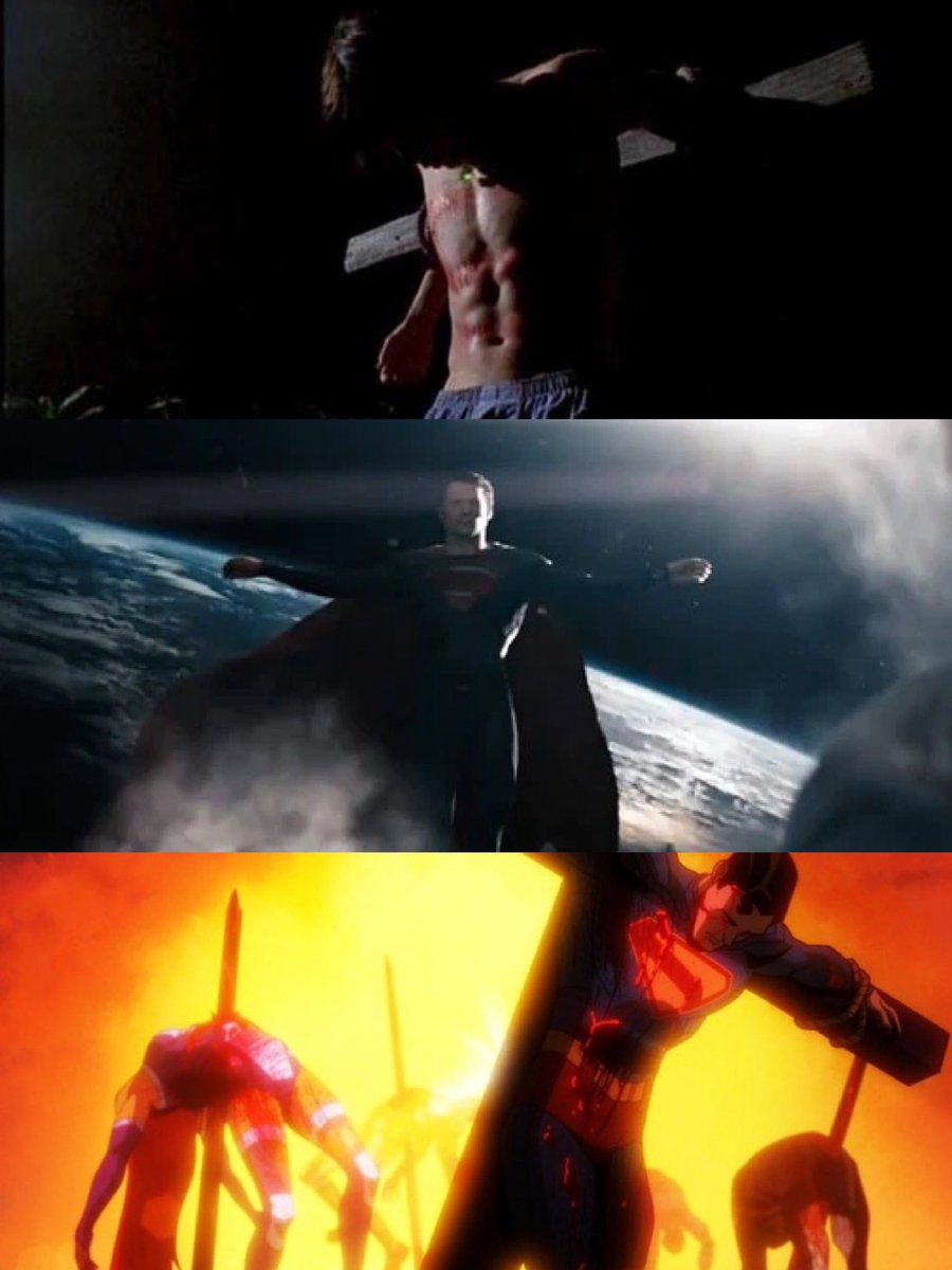 blurayangel's tweet photo. Media literacy teaches you that these all communicate &amp; can be interpreted as the same message, but then people online will try to convince you that Zack’s Superman was different and he didn’t understand the character. The visuals speak for themselves though 

#CreatureCommandos https://t.co/3K4rZjuiPV