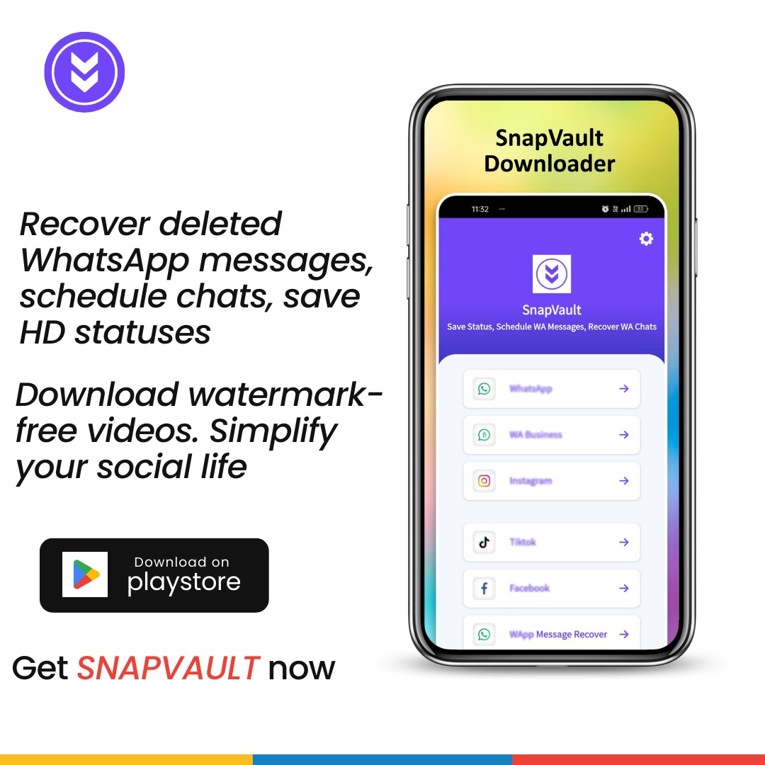 byte_101's tweet photo. @elonmusk Recover deleted WhatsApp messages effortlessly, schedule messages to stay ahead, and download videos from social media platforms like TikTok—completely watermark-free. 

https://t.co/IOqp7uUfVv https://t.co/ixx2v204rv
