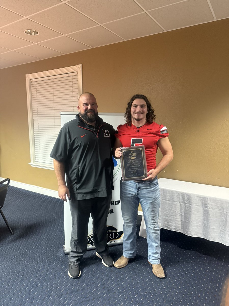 Dunnellon High School Football (@dunnellonftbl) on Twitter photo Congrats to our boy <a href="/DylanDonahoe0/">Dylan Donahoe</a> on being named a finalist for the Scot Brantley Award! The award winner will be named at halftime of the FACA All-Star game on December 14th!
#ITSABOUTUS Congrats to our boy <a href="/DylanDonahoe0/">Dylan Donahoe</a> on being named a finalist for the Scot Brantley Award! The award winner will be named at halftime of the FACA All-Star game on December 14th!
#ITSABOUTUS