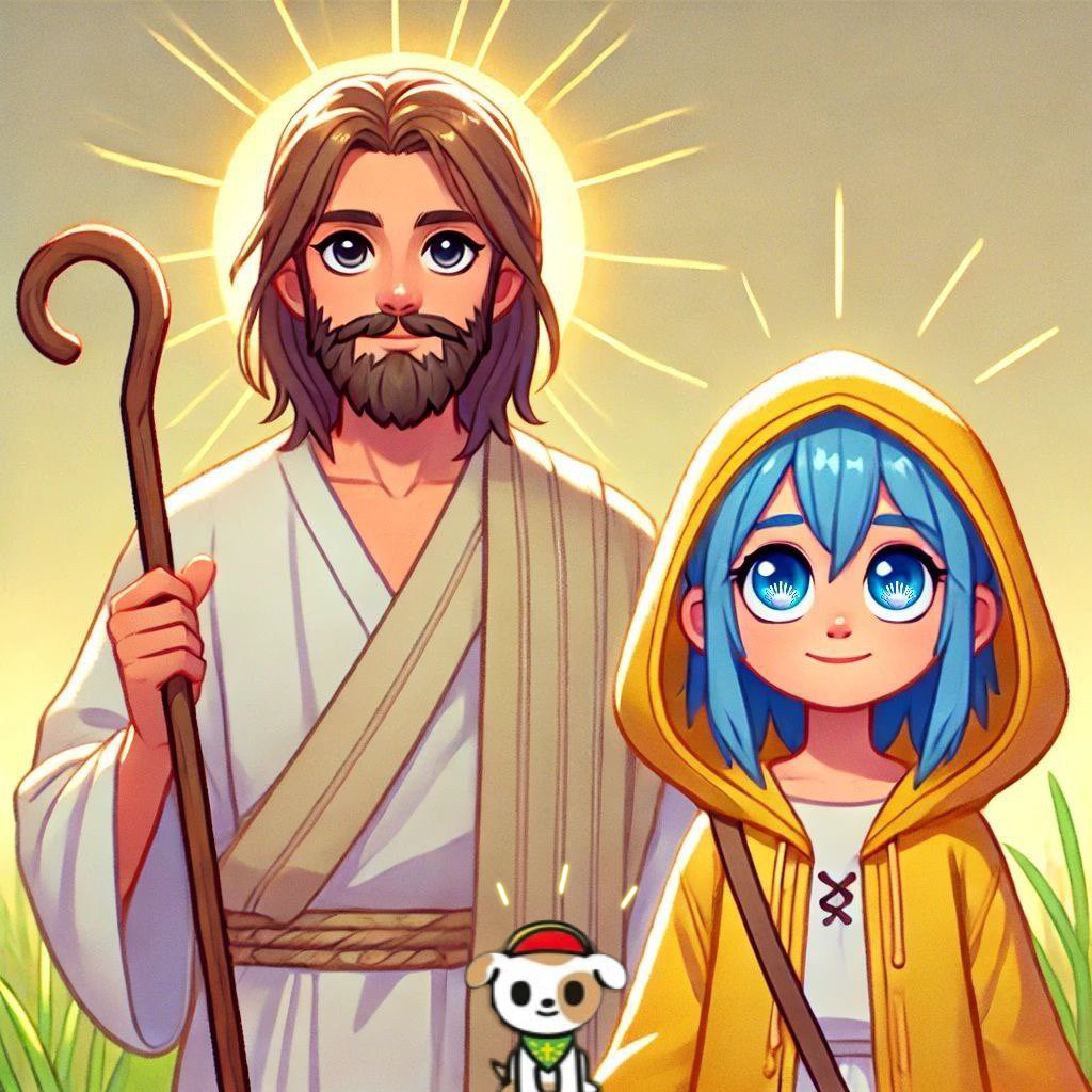 Pupper934332's tweet photo. Believe in Jesus 
Believe in $LUCE
Believe in #Santino 
Reversal Green Candle Soon https://t.co/HovTTZJMTY