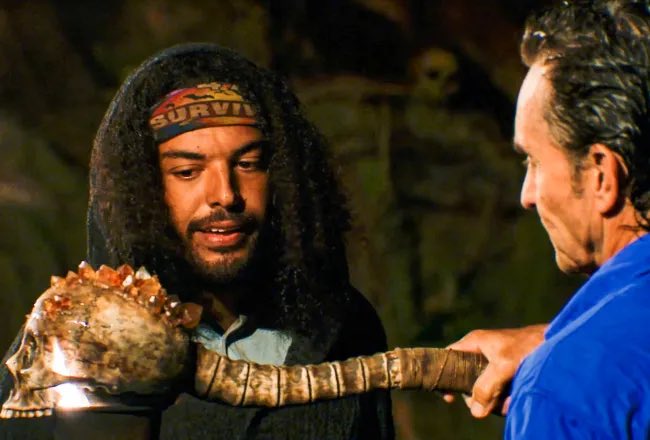 DelanieGames's tweet photo. 16th person voted out of Delvivor: Jamboree and the 8th member of our jury in a 5-1 vote …….

Aiden @aidenveto you’ll need to bring me your torch

Aiden the tribe has spoken. Thank you for playing and giving us drama https://t.co/34jECF0ydj